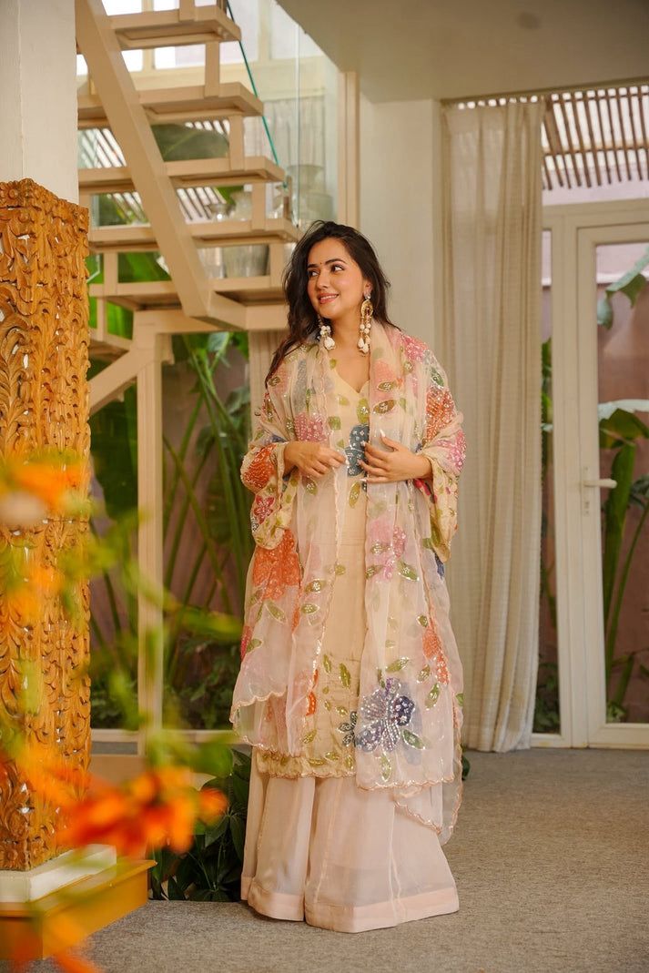 CHITRANGDA HEAVY WEDDING WEAR KURTA SET