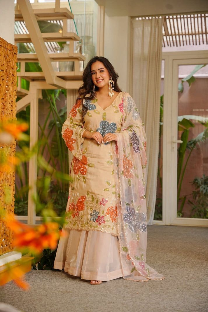 CHITRANGDA HEAVY WEDDING WEAR KURTA SET