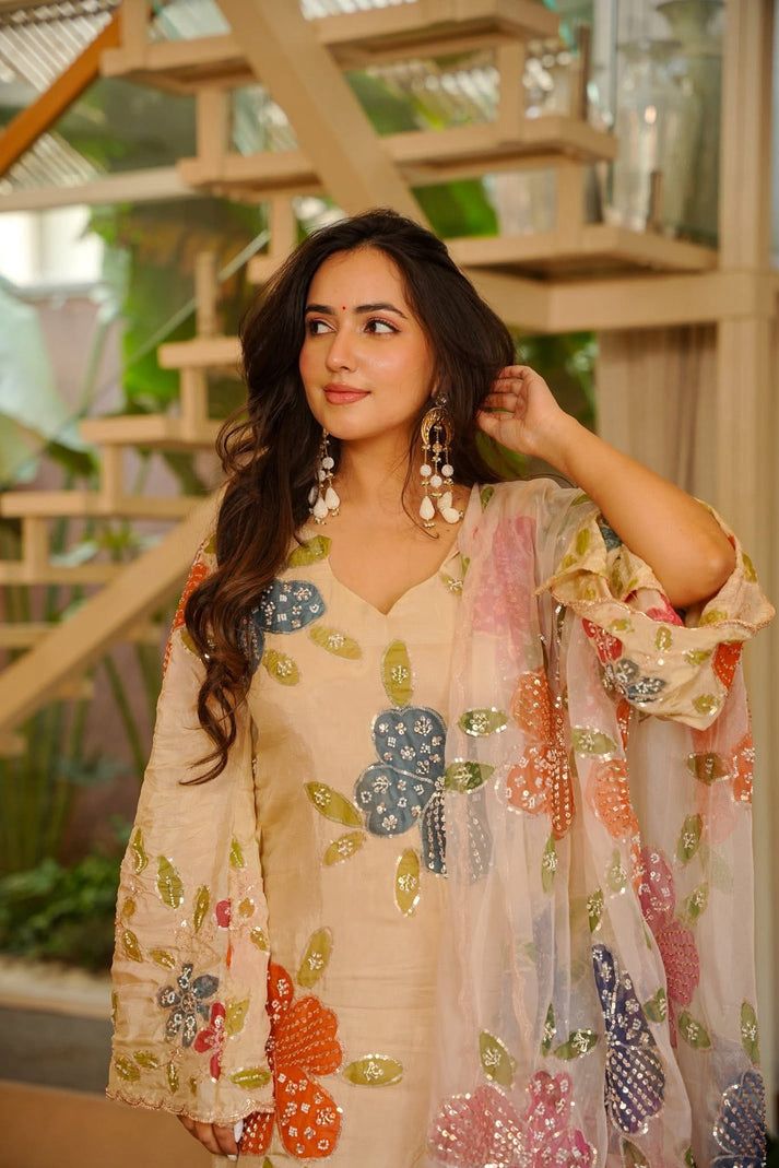 CHITRANGDA HEAVY WEDDING WEAR KURTA SET